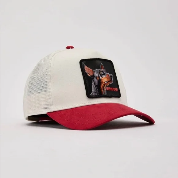 Goorin Brothers THE SUEDE DOBERMAN Trucker Hat. SMOOTH! NWT. - Picture 5 of 5